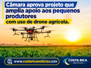 Câmara aprova projeto que amplia apoio aos pequenos produtores com uso de drone agrícola