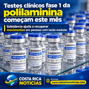 Testes clínicos fase 1 da polilaminina começam este mês